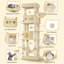 170cm H Cat Tree-1796346328