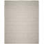 Tapis en laine / viscose tissé à la main Natura en argent / ivoire-1296535047