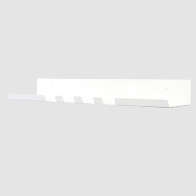 Metal Floating Shelf With Hooks