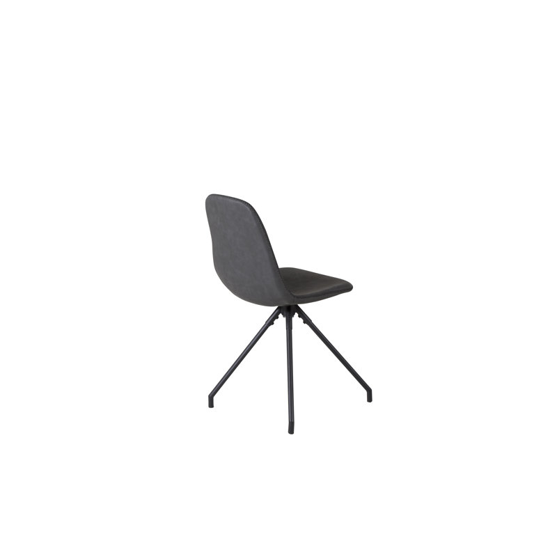 Anjaly 48cm H Upholstered Side Chair, Black