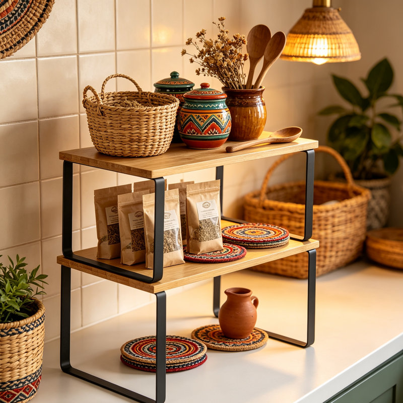 Freestanding Spice Rack
