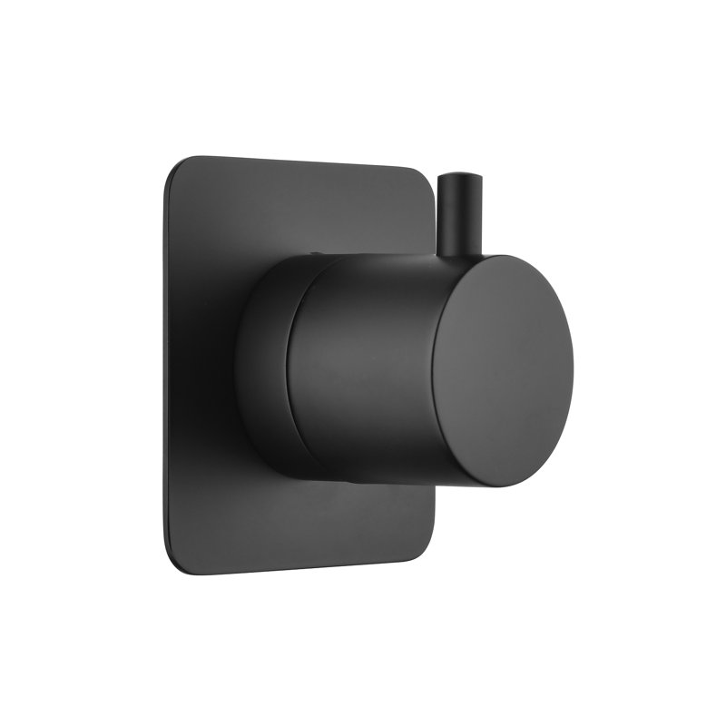 Contrôle de volume et de débit de douche 3/4 po en laiton - Poignée de valve réglable avec