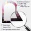 Or et rose, liquide moderne, formes I - miroir décoratif en forme d'arche, miroir mural asymétrique doré, impression d'art en métal-833667855