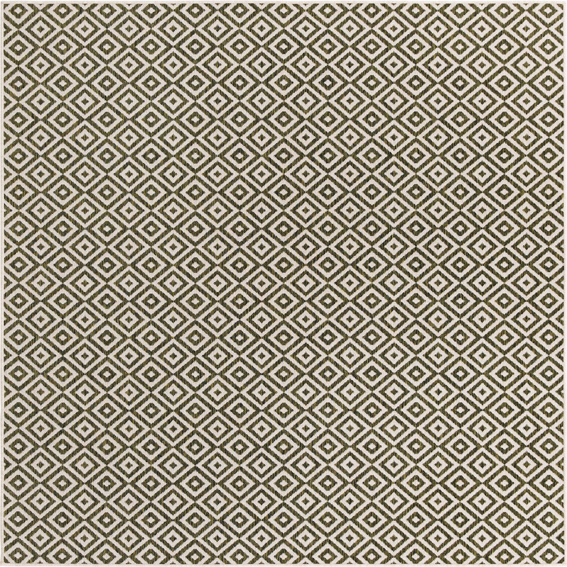 Tapis d'extérieur Destiny, Carré 7 pi 10 po