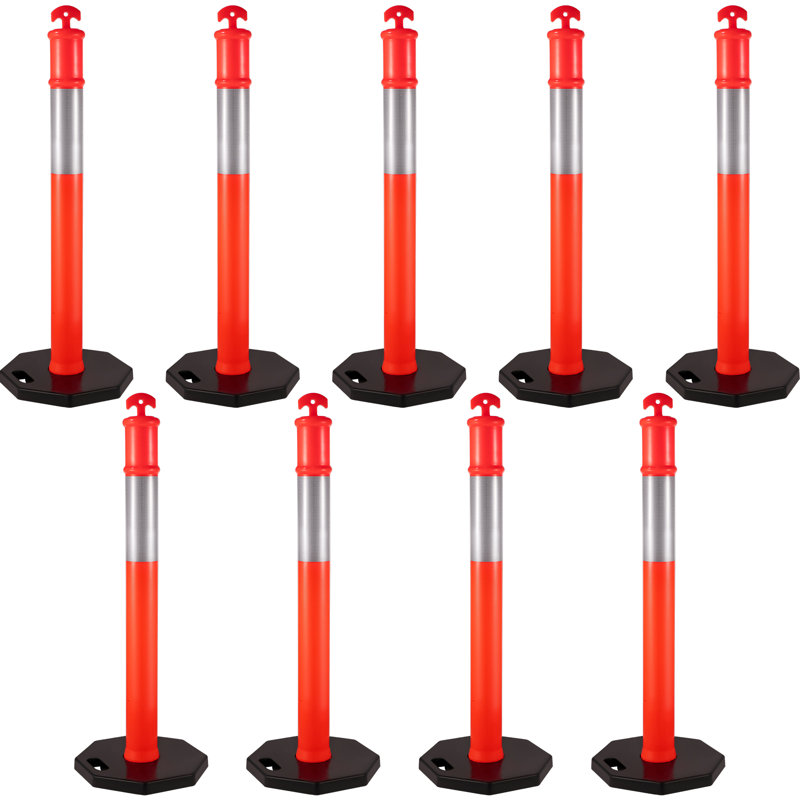 VEVOR 44'' H PE + Rubber Post