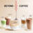 Zulay Kitchen Tornado Whisk Milk Frother With 4 Aa Duracell Batteries - Triple Whisk For More Power-119140049