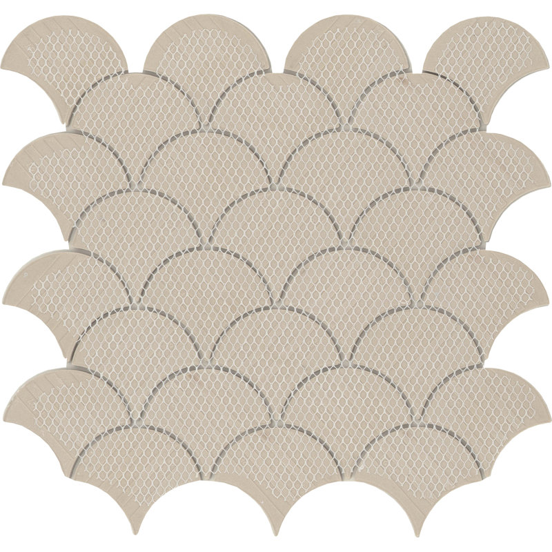Elegan Calacata 11 x 12 Porcelain Decorative Accent Tile
