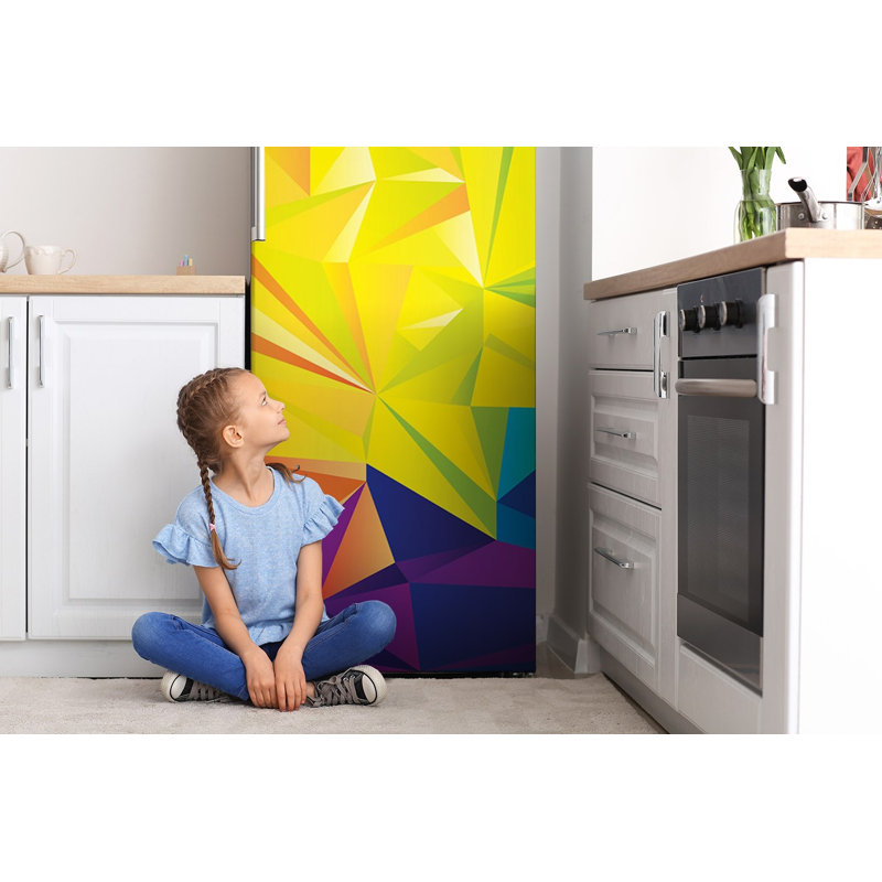 Abstract Door Decal