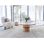 Tapis abstrait en laine touffeté à la main crème-74428410