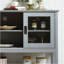 Buffet avec portes, gris