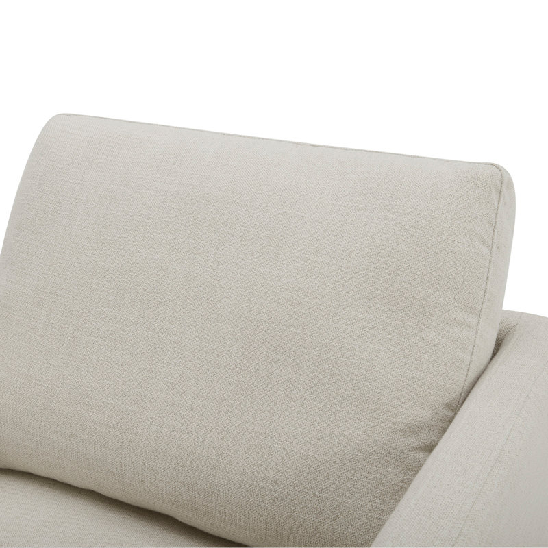Fauteuil pivotant rembourré Bobbi, Lin Performance Effie