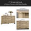 Commode 6 tiroirs 57 po avec poignées-1486752686