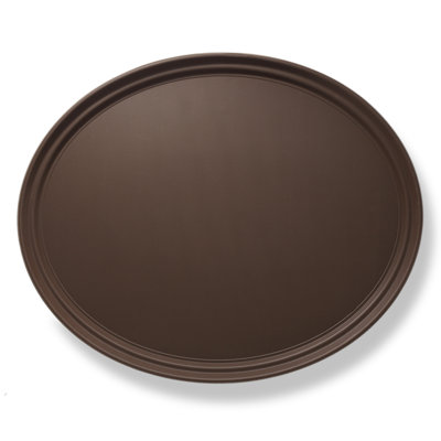 29" Oval Non-Skid Serving Trays, NSF Certified