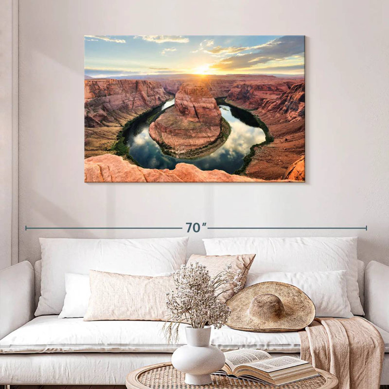 Alvord Horseshoe Bend Canyon, H 30 po x l 45 po