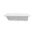Voltaire 72 x 36 Right Drain Soaking Alcove Bathtub in Glossy White with Integrated Armrest-119665138