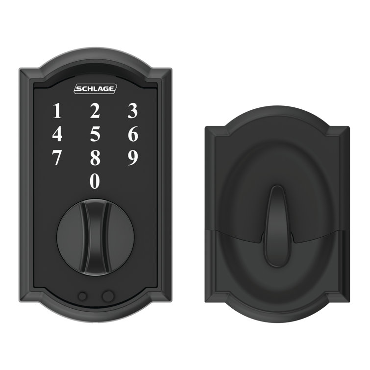 Schlage Touch Keyless Touchscreen Deadbolt with Camelot Trim