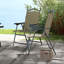 Ensemble de 4 chaises de patio pliantes