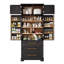 Armoire de cuisine de campagne de 78,2 po de hauteur avec 8 tablettes de porte, armoire de rangement avec 3 tablettes réglables, 3 grands tiroirs, armoire polyvalente pour la cuisine, la salle à manger et la salle de bain-129225926