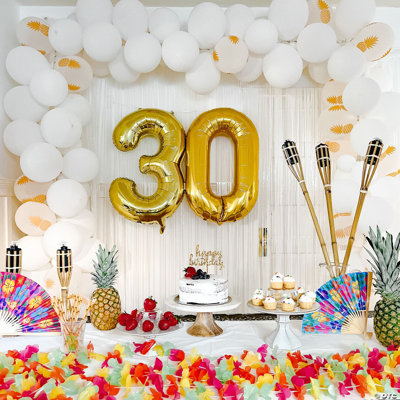 32 lumières de fête polynésiennes en bambou 32 pouces - 3 pièces