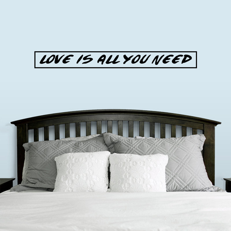 Melitta Text & Numbers Non-Wall Damaging Wall Decal, Black