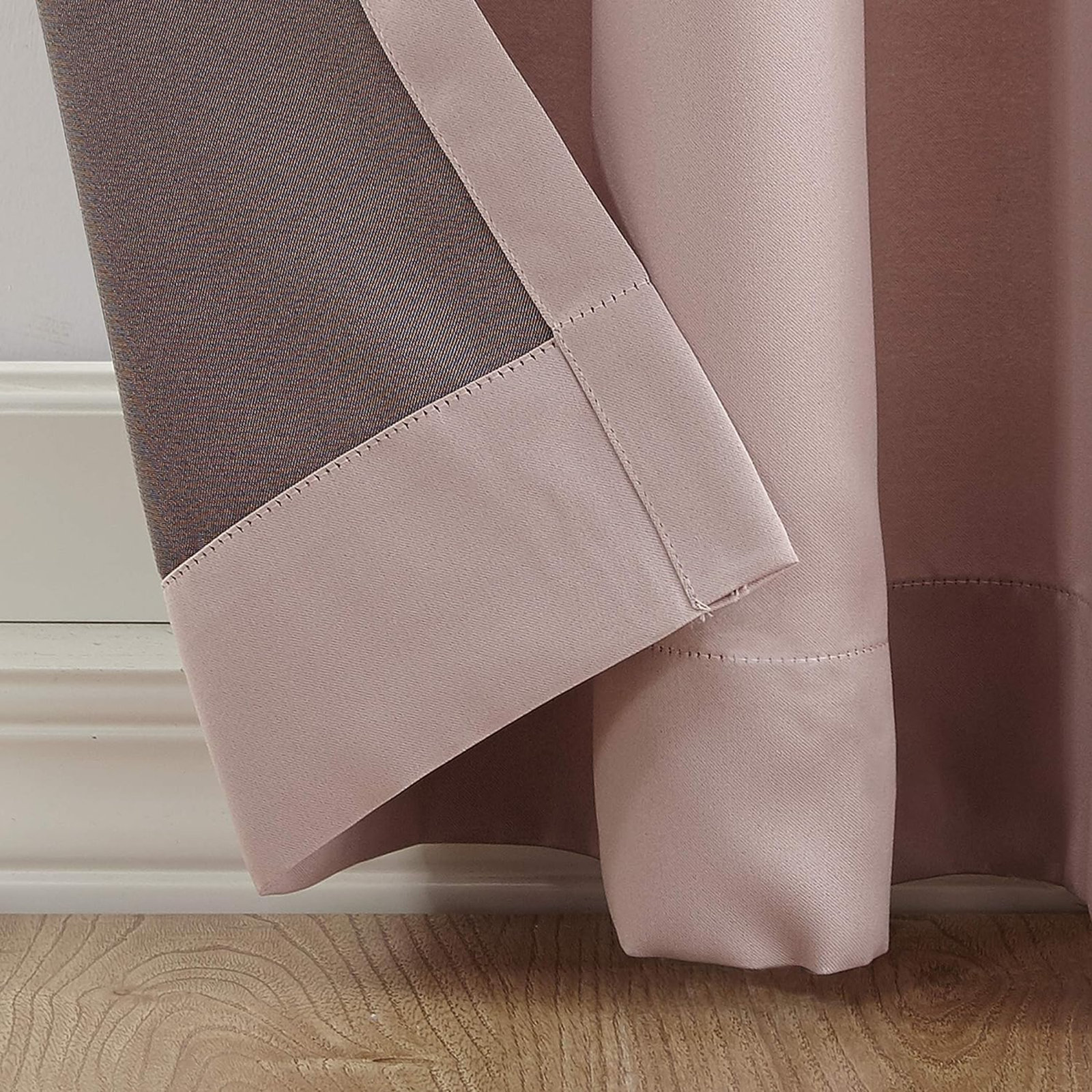 Wayfair Basics® Thermal Room Darkening Rod Pocket Curtain Panel, 54" W x 63" L, Blush
