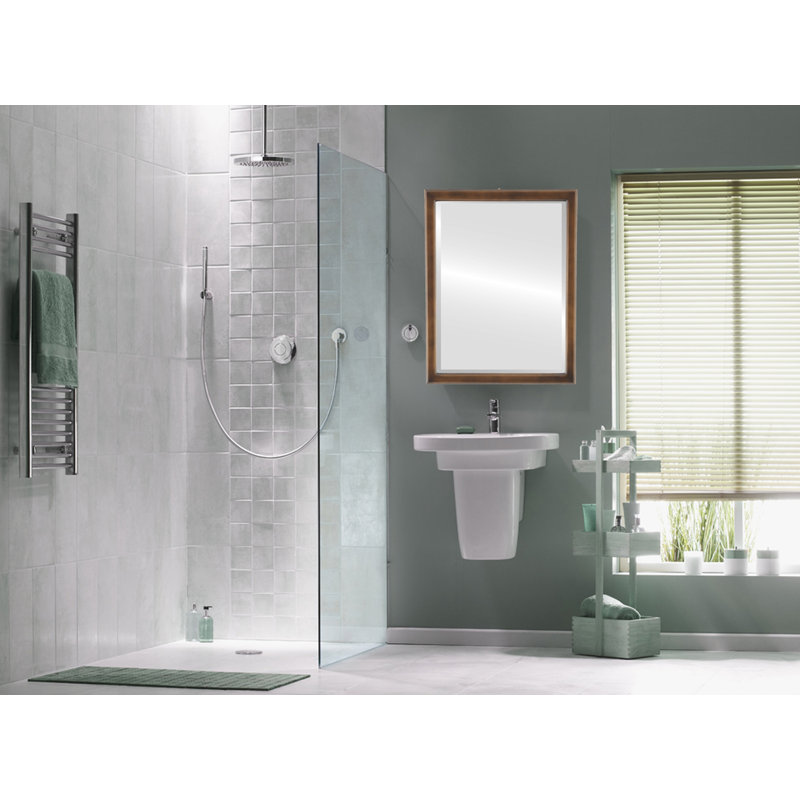 Miroir décoratif biseauté traditionnel Midville, 25 po x 19 po