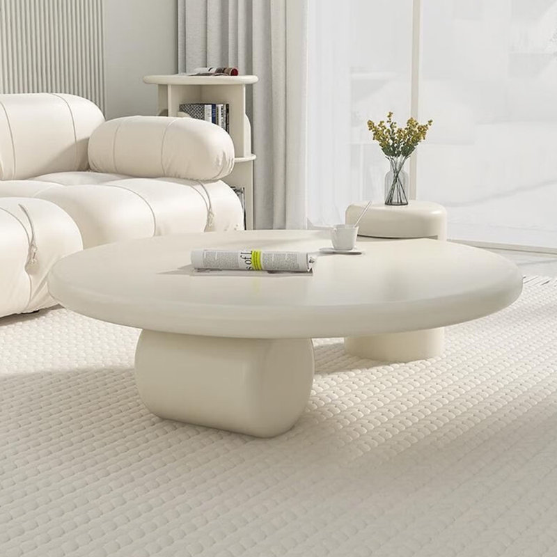 Table basse moderne en bois de style minimaliste