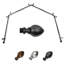 Ensemble de tringle à rideaux simple et quincaillerie pour fenêtre à 4 côtés Judi-82722367-32381199