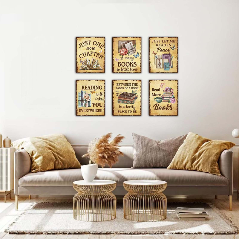 6 Piece Wrapped Canvas Print