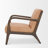 Jasiir 26'' Wide Genuine Leather Top Grain Leather Armchair