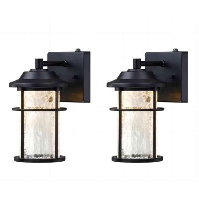 Andersonburg Modern Outdoor Wall Light with Dusk to Down