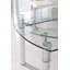 Round Glass Top Metal Base Dining Table