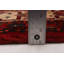 Tapis rectangulaire unique en laine 4 pi 6 po x 7 pi 7 po années 1990 Denneen