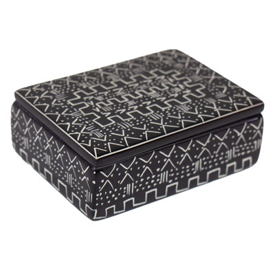 Carisse Stoneware Decorative Box