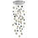 Balery 23 - Light Dimmable LED Sphere Chandelier
