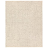 Orren Ellis Herculean Handmade Striped Taupe/Cream Area Rug