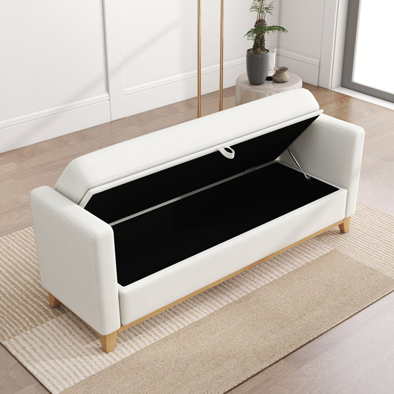 Banc style campagne moderne, Beige, Natural
