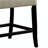 Karekin Dining Table with 4 Side Chairs and Bench in Grey