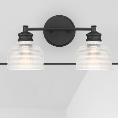 Luminaire pour meuble-lavabo de salle de bain 2 lumières Meridian