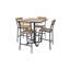 Asher Outdoor 5 - Piece Bar Height Dining Set
