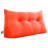 Sit-up Back Comfort Corduroy Bed Headboard Wedge Reading Pillow Triangular Backrest-99222256-99222259