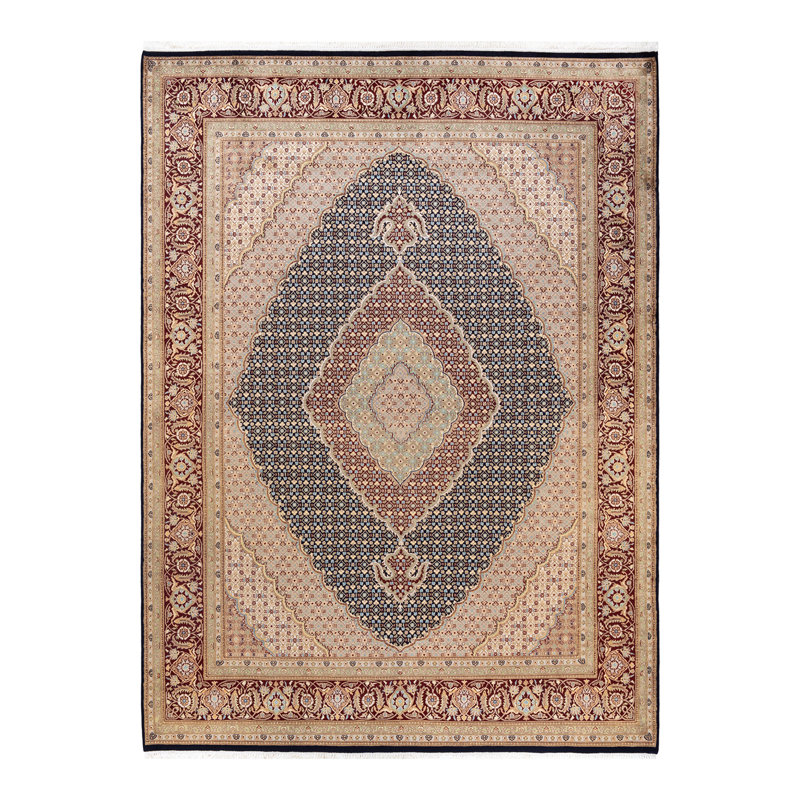 Classic One-of-a-Kind 9' 2" X 12' 5" Hand Knotted Area Rug