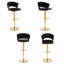 Ginko Height Adjustable Swivel Bar Stool-1079093014-1079093020