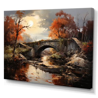 «Bridges Sunrise I», reproduction sur toile