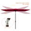 Parasol de marché rectangulaire 10' x 6,5'-66223633