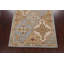 Tapis oriental ivoire / brun clair / bleu clair en laine touffetée à la main Florentia