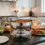 Living And Home 4.5L Stainless Steel Pot Set
