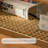 Solid wood and cherry wood coffee table