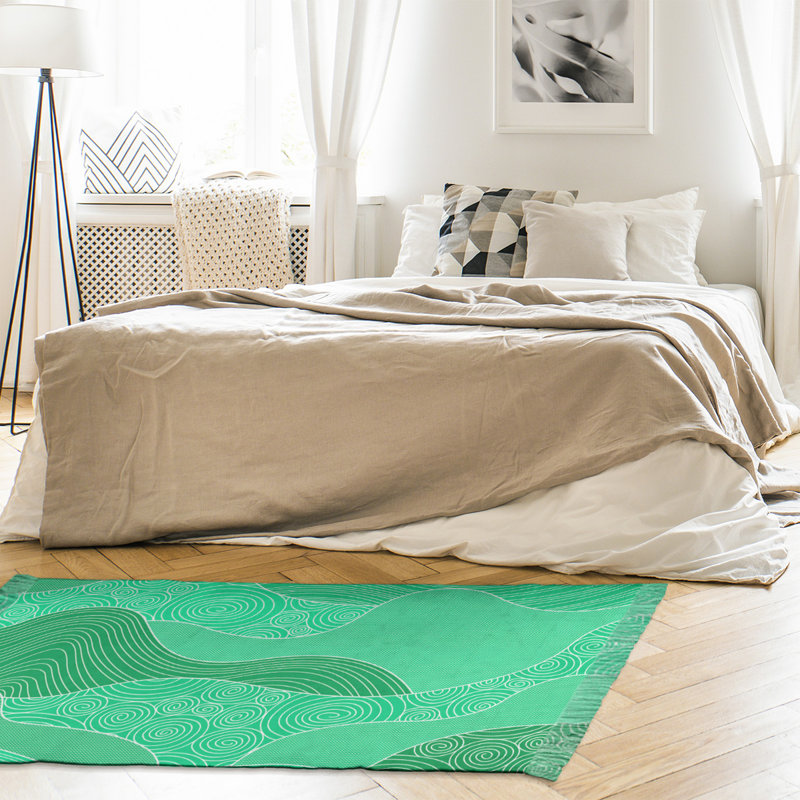 Tapis de la zone verte à l’ondulation à la main classic Mcguigan, Non