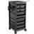 Caelean Salon Trolley Cart with Drawers, Lockable Doors and Tool Holder